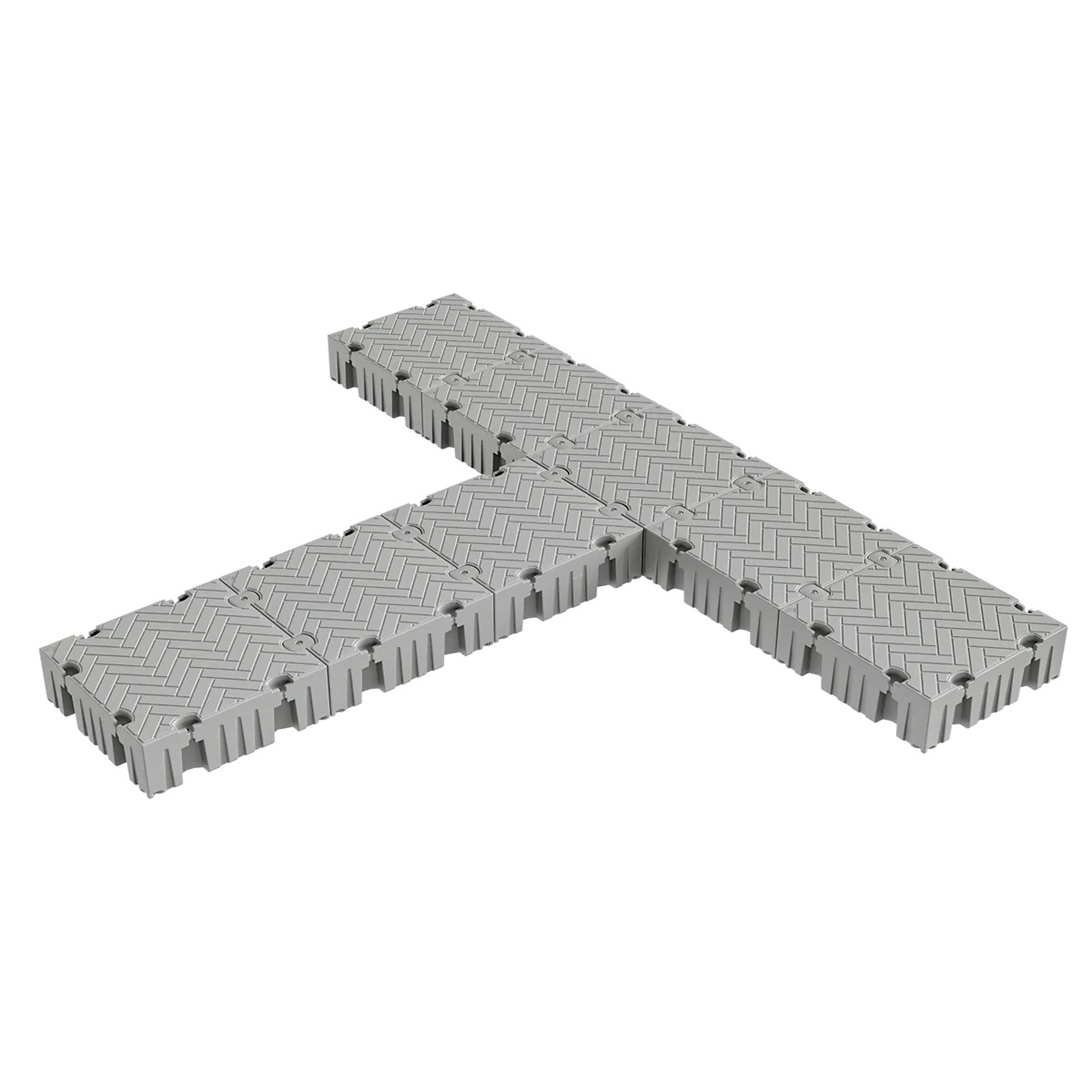 Tommy Docks Extended T-Dock Package - 16ft., Weather-Resistant Polyethylene, Model# TDFXT-1620